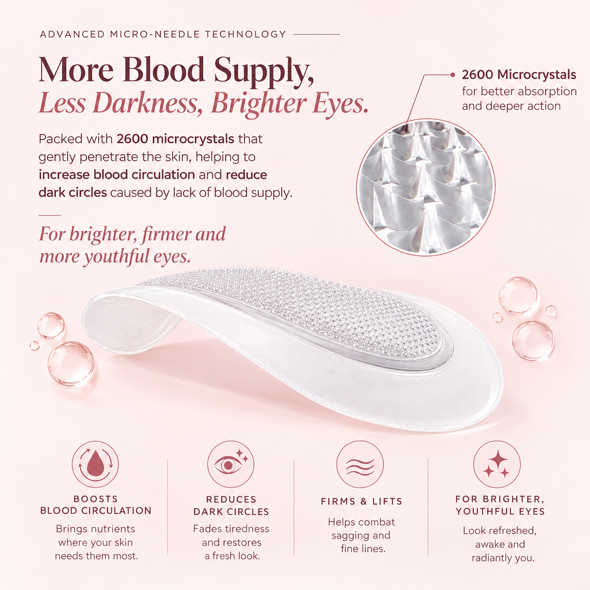 Korean Micro-needling Eye Patches